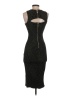 Marciano Argyle Black Cocktail Dress Size 0 - photo 2
