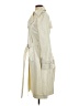 Rachel Zoe 100% Polyurethane Ivory Trenchcoat Size XS - photo 5