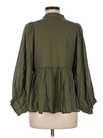 Banana Republic Factory Store Long Sleeve Blouse (view 2)