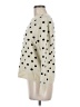 Gap Polka Dots Ivory Pullover Sweater Size Med Petite - photo 5