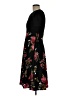 Moa Collection Floral Black Cocktail Dress Size M - photo 5