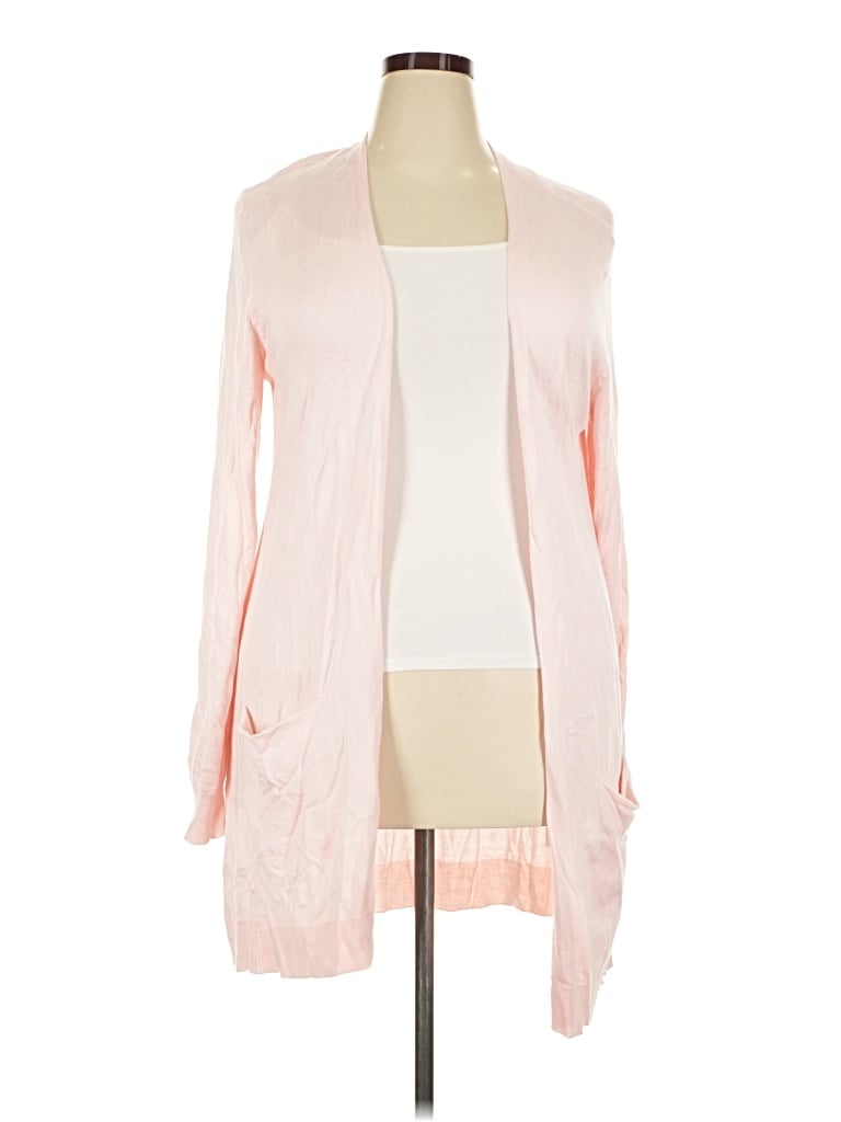 Pre-owned Maison Jules Cardigan Sweater In Pink