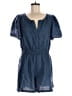 Anthropologie Solid Blue Romper Size M - photo 1