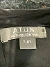 A.T.U.N. 100% Polyester Hearts Black Dress Size 7 - 8 - photo 3