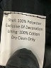A.T.U.N. 100% Polyester Hearts Black Dress Size 7 - 8 - photo 4
