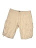 Gap 100% Cotton Solid Tan Cargo Shorts Size 1 - photo 1