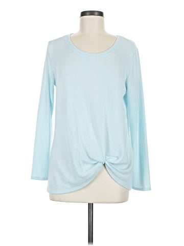 Green Envelope Long Sleeve Top (view 1)