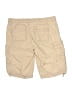 Gap 100% Cotton Solid Tan Cargo Shorts Size 1 - photo 2