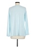 Green Envelope Blue Long Sleeve Top Size M - photo 2
