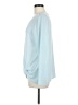 Green Envelope Blue Long Sleeve Top Size M - photo 5