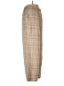 Ambiance Apparel Plaid Tan Casual Pants Size L - photo 4