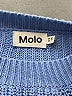 Molo 100% Cotton Solid Blue Pullover Sweater Size 122 - photo 3
