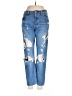 Levi's 100% Cotton Hearts Blue Jeans Size 29 waist - photo 1