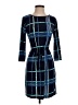 Forever 21 Plaid Blue Cocktail Dress Size S - photo 1