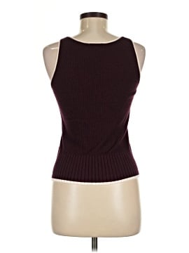 Madewell Sleeveless Sweater Top in Merino-Silk Blend (view 2)