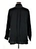 Everlane 100% Silk Solid Black Long Sleeve Silk Top Size 16 - photo 2
