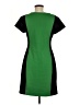Derek Lam Color Block Green Casual Dress Size M - photo 2