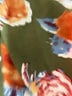 Pleione Floral Brown Short Sleeve Blouse Size XL - photo 7