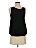 Madewell 100% Viscose Solid Black Ruffle Tank Top Size XS - photo 1