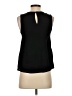Madewell 100% Viscose Solid Black Ruffle Tank Top Size XS - photo 2