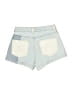 PacSun 100% Cotton Color Block Blue Denim Shorts Size 26 waist - photo 2