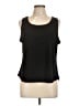 Chico's Black Sleeveless T-Shirt Size Lg (2) - photo 1