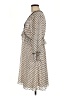 Max Studio 100% Polyester Polka Dots Tan Casual Dress Size M - photo 5