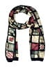 Bill Blass Floral Graphic Stripes Green Scarf One size - photo 1