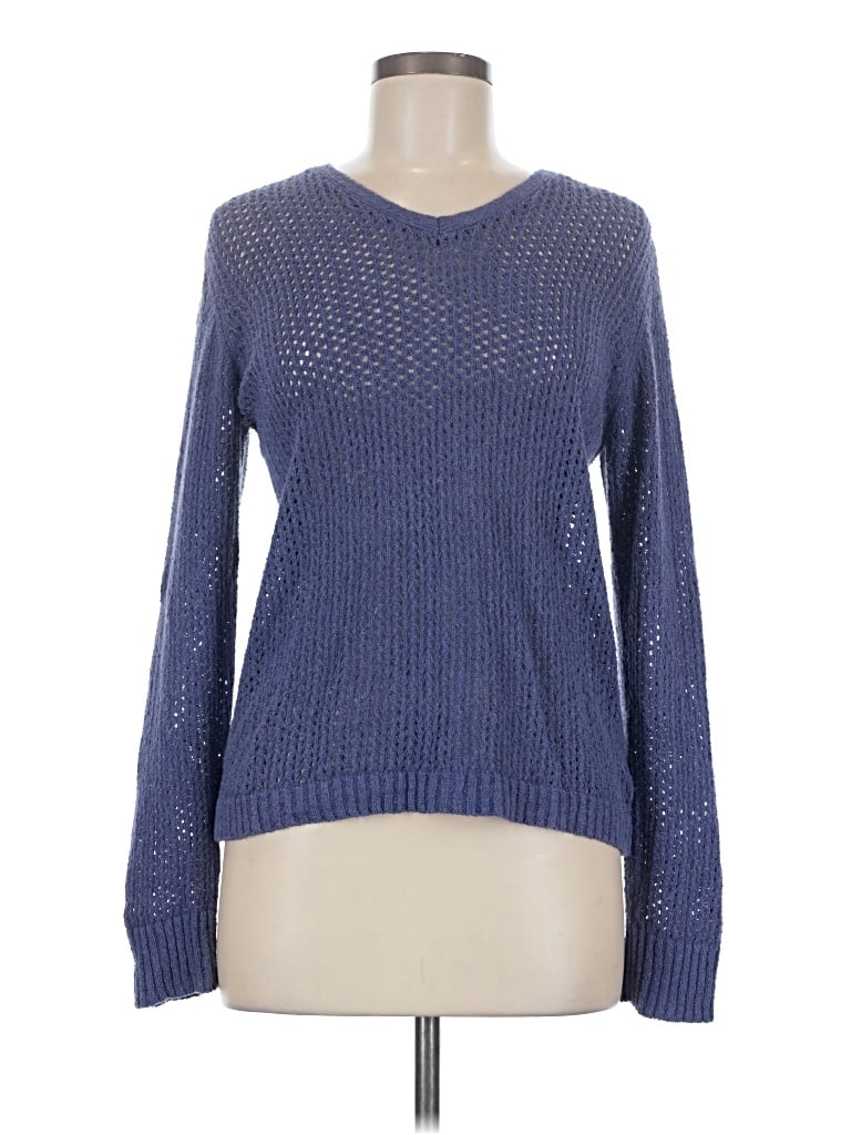 Pre-owned Columbia Pullover Sweater In Blue