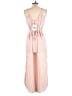 Salty Lemon 100% Rayon Hearts Pink Jumpsuit Size L - photo 2