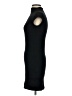 Echo Solid Black Cocktail Dress Size S - photo 5