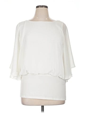 Coco Bianco 3/4 Sleeve Blouse (view 1)