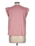 Nine West 100% Polyester Pink Short Sleeve Blouse Size L - photo 2