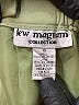 Lew Magram 100% Polyester Solid Green Formal Skirt Size 10 - photo 4