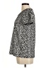 Anthropologie Animal Print Black Short Sleeve Top Size M - photo 5