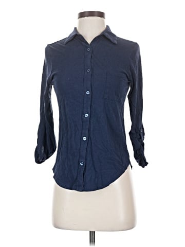 Splendid 3/4 Sleeve Button-Down Shirt (view 1)