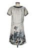 BCBGMAXAZRIA Graphic Gray Casual Dress Size XS - photo 2