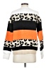 Miracle Animal Print Orange Pullover Sweater Size XS - photo 2