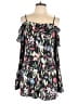Willow & Clay 100% Viscose Floral Black Romper Size 10 - photo 1