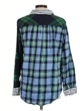 Aerie Long Sleeve Button-Down Shirt (view 2)