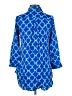 Boho Chic 100% Viscose Blue 3/4 Sleeve Blouse Size XS - photo 2