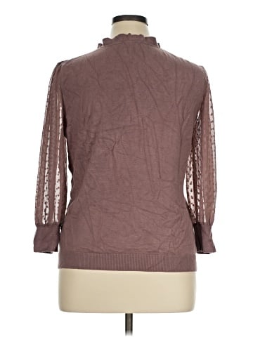 Adrianna Papell Long Sleeve Top (view 2)