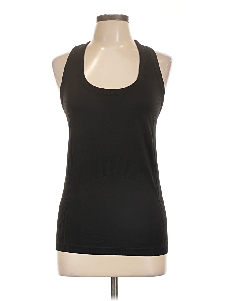 Pre-owned Active By Old Navy Tank Top Black Halter Neckline Tops