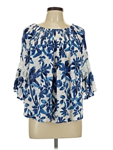 Studio West 3/4 Sleeve Blouse (view 1)