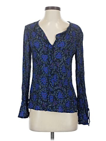 Derek Lam 10 Crosby Long Sleeve Silk Top (view 1)