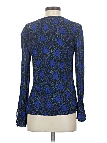 Derek Lam 10 Crosby Long Sleeve Silk Top (view 2)