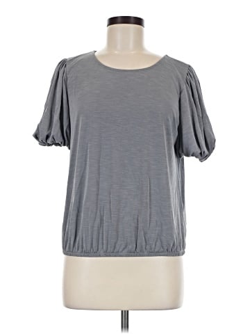 Green Envelope Short Sleeve Top (view 1)