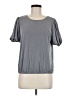 Green Envelope Gray Short Sleeve Top Size M - photo 1