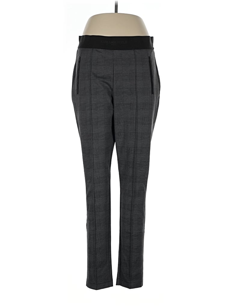 Pre-owned Karl Lagerfeld Dress Pants In Gray