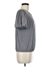 Green Envelope Gray Short Sleeve Top Size M - photo 4